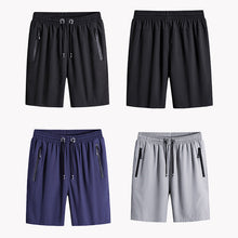 Load image into Gallery viewer, Men&#39;s Plus Size Ice Silk Stretch Shorts
