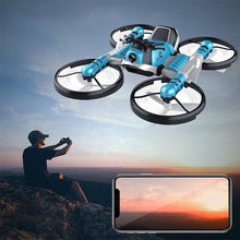 Load image into Gallery viewer, 2 in 1 Folding RC Drone and Motorcycle Vehicle
