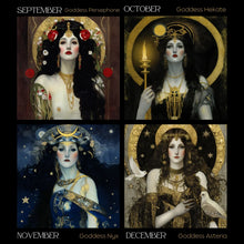 Load image into Gallery viewer, Dark Goddess 2024 Calendar
