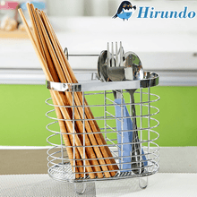 Load image into Gallery viewer, Hirundo Stainless Steel Drain Kitchen Shelf
