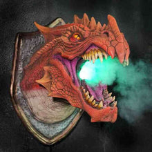 Load image into Gallery viewer, Wall Fantasy Dragon Head Wall Decor
