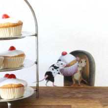 Load image into Gallery viewer, Realistic 3D Mouse Hole Wall Stickers
