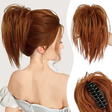 Load image into Gallery viewer, Messy Ponytail Clip Extends Hair

