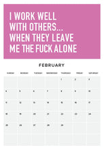 Load image into Gallery viewer, ADULTING IS HARD 2024 CALENDAR
