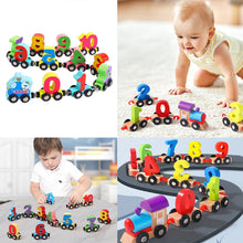 Load image into Gallery viewer, Wooden Digital Train Toy
