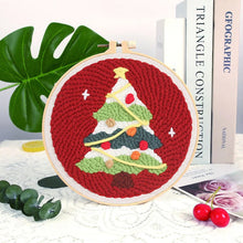 Load image into Gallery viewer, Christmas Embroidery Kit
