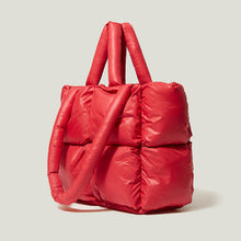 Load image into Gallery viewer, Women Padded Quilted Handbag
