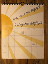 Load image into Gallery viewer, 2024 TS Lyrics Calendar
