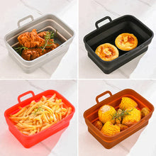 Load image into Gallery viewer, Foldable Air Fryer Silicone Baking Tray
