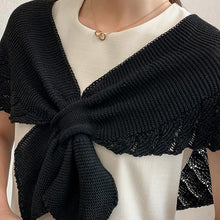 Load image into Gallery viewer, Fishtail Mini Knitted Shawl
