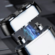 Load image into Gallery viewer, Waterproof Portable USB Men&#39;s Shaver
