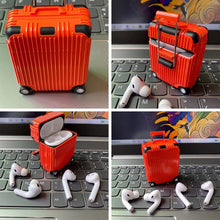 Load image into Gallery viewer, Funny Luggage Earphones Case
