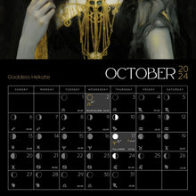 Load image into Gallery viewer, Dark Goddess 2024 Calendar
