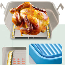 Load image into Gallery viewer, Foldable Air Fryer Silicone Baking Tray
