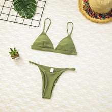 Load image into Gallery viewer, Solid Color Bikini Set
