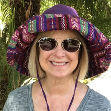 Load image into Gallery viewer, Wide Brim Cotton Summer Hat
