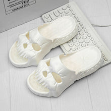 Load image into Gallery viewer, Skull Design Single Band Slippers
