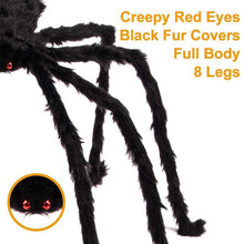 Load image into Gallery viewer, Hairy Giant Spider Decoration
