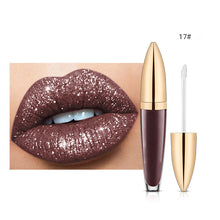 Load image into Gallery viewer, Diamond Lip Gloss Matte To Glitter Liquid Lipstick Waterproof
