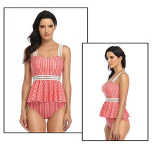 Load image into Gallery viewer, Sexy Mesh Lotus Leaf Skirt May Swimsuit
