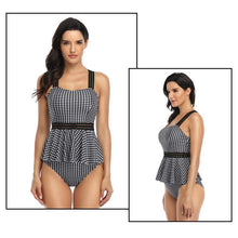 Load image into Gallery viewer, Sexy Mesh Lotus Leaf Skirt May Swimsuit
