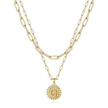 Load image into Gallery viewer, Gold Initial Necklaces for Women
