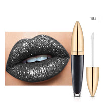 Load image into Gallery viewer, Diamond Lip Gloss Matte To Glitter Liquid Lipstick Waterproof
