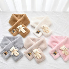 Load image into Gallery viewer, Cute Bear Plush Bib For Adult And Child
