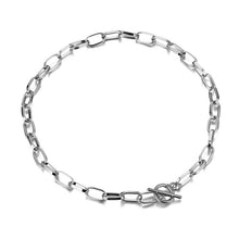 Load image into Gallery viewer, Thick Chain Toggle Clasp Necklace
