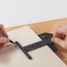 Load image into Gallery viewer, Woodworking Sliding Gauge Ruler
