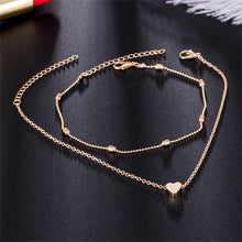 Load image into Gallery viewer, Fashion Heart Anklets for Women

