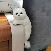 Load image into Gallery viewer, Simulation Cat Plush Doll Model Decoration
