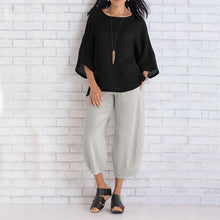 Load image into Gallery viewer, Women Casual Cotton Pants

