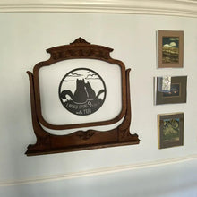 Load image into Gallery viewer, Metal Cat Silhouette Decoration Art
