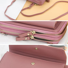Load image into Gallery viewer, Women Small Crossbody Phone Bag, Cluth with Card Slot

