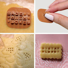 Load image into Gallery viewer, English Alphabet Biscuit Mould
