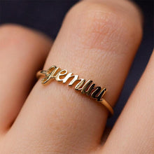 Load image into Gallery viewer, Twelve Zodiac Ring
