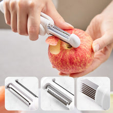 Load image into Gallery viewer, 3 in 1 Multifunctional Rotary Paring Knife

