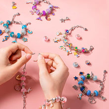 Load image into Gallery viewer, DIY Handmade Beaded Bracelet Set for Kids
