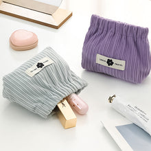 Load image into Gallery viewer, Corduroy Elastic Hair Tie Organizer
