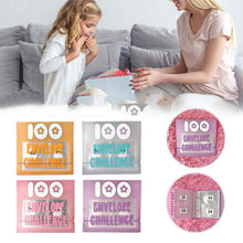 Load image into Gallery viewer, 100 Envelope Cash Stuffing Savings Challenge Binder
