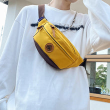 Load image into Gallery viewer, Trendy Color Contrast Messenger Chest Bag

