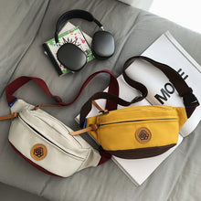 Load image into Gallery viewer, Trendy Color Contrast Messenger Chest Bag
