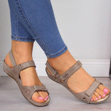 Load image into Gallery viewer, Ladies Sandals with Velcro
