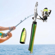 Load image into Gallery viewer, Mini Fish-shaped Portable Fishing Rod Kit
