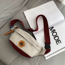 Load image into Gallery viewer, Trendy Color Contrast Messenger Chest Bag
