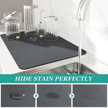 Load image into Gallery viewer, Kitchen Super Absorbent Draining Mat
