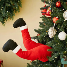 Load image into Gallery viewer, Christmas Santa Legs Decoration
