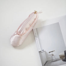 Load image into Gallery viewer, Personalized Pink Ballet Shoe Style Makeup Bag
