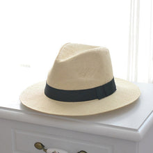 Load image into Gallery viewer, Adjustable Classic Panama Hat
